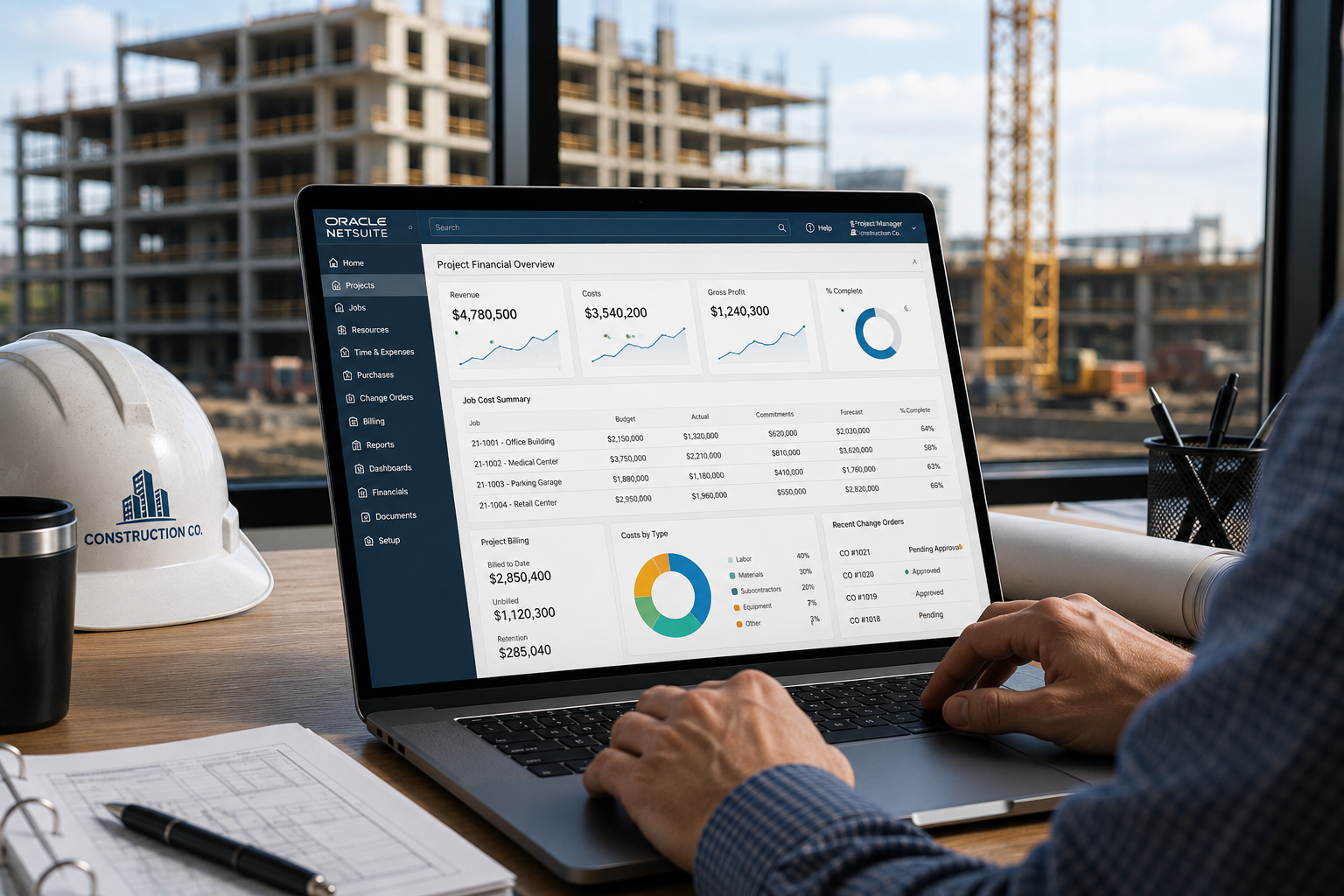 Construction ERP Solutions: How Contractors Build Better Control Across Projects, Costs, And Operations